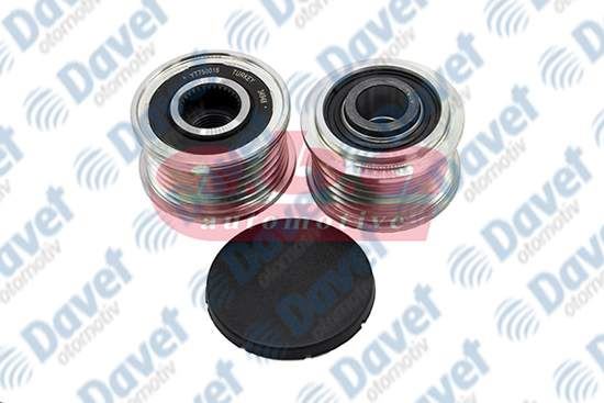 ABA 25750016 Alternator Kasnagi W203 00>07 W210 99>02 W163 99>05 [Ina Tip] [55*49.5*35.8]  ####